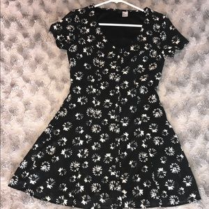 H&M Button Down Floral Dress